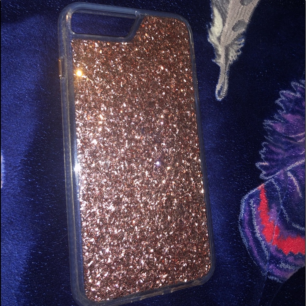 Rose Gold Glitter Case